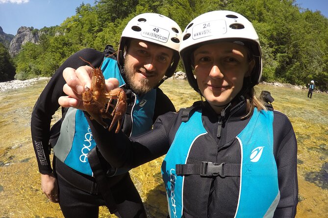 Canyoning Rakitnica river - Breaks, snacks, and the finish at the base