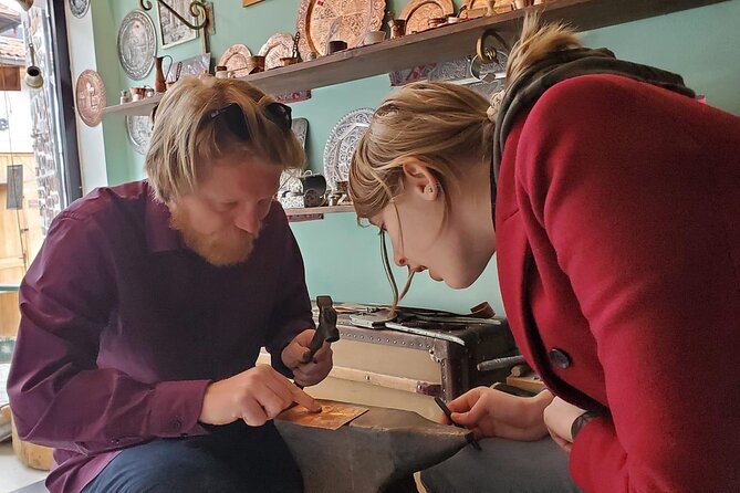 COPPER HANDICRAFT WORKSHOP (Make your own souvenir from Sarajevo) - A classic Sarajevo coffee and a closer look at local craft