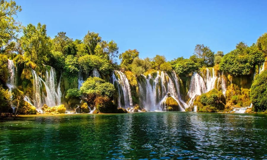 Dubrovnik: Mostar & Kravica Waterfalls Day Trip - Kravica Waterfalls: beautiful, cool, and slightly rushed