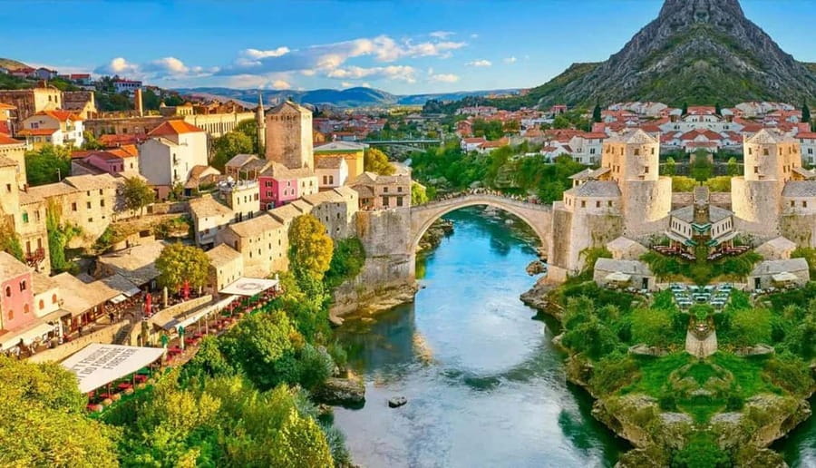 Dubrovnik: Mostar & Kravica Waterfalls Day Trip - The 12-hour day from Dubrovnik