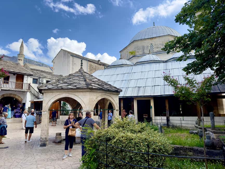 Dubrovnik: Private Tour to Mostar and Kravice Waterfalls - Three hours in Mostar: bridge, old quarter, and lunch