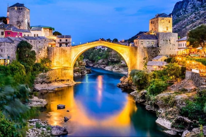 From Dubrovni:Mostar, Kravica Waterfalls, and Kajtaz Tour - Making good use of 2.5 hours in Mostar