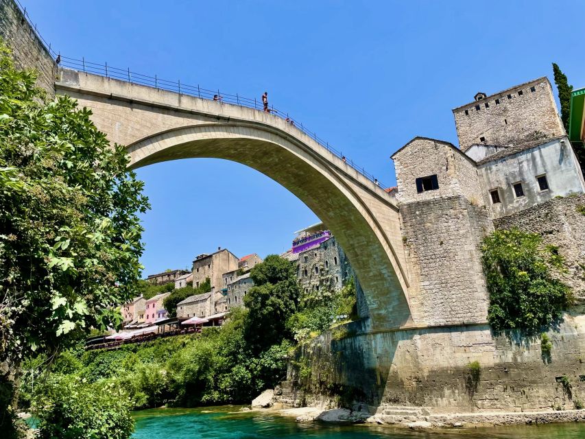 From Dubrovnik: Mostar and Kravica Waterfall Day Trip - Kravica Waterfall: one hour beside the cascades