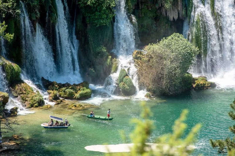 From Dubrovnik: Mostar and Kravice Waterfalls Private Tour - Kravice Waterfalls: green water and a chance to swim