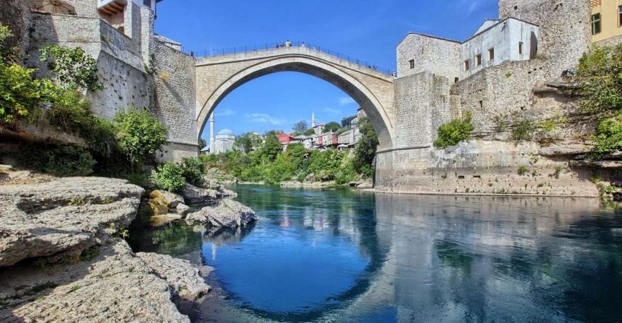 From Dubrovnik: Mostar & Kravice Waterfalls Private Tour - The coastal road from Dubrovnik