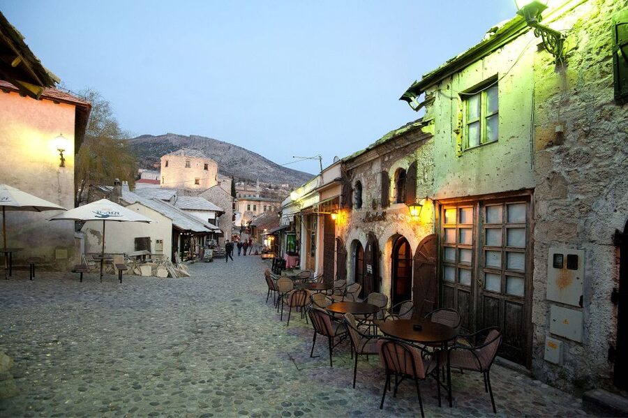 From Dubrovnik to Mostar and Kravice waterfalls - Neum gives you a useful half-hour pause
