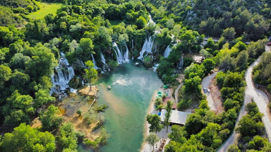 From Makarska : Mostar and Kravica Waterfalls Day Trip - From Makarska Riviera to the Bosnian border