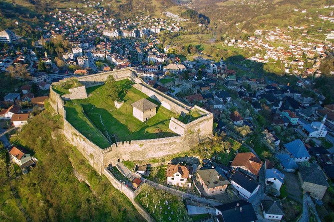 From Sarajevo: Travnik, Jajce, Pliva Lakes & Watermills Tour - Jajce Fortress and a royal medieval setting