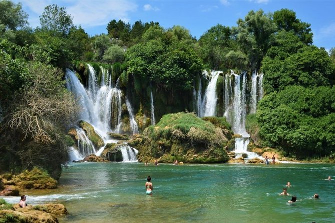 Full Day At Kravice Waterfalls in a Day Tour from Mostar - Bars, grills, kayaks, and boat rides near the falls