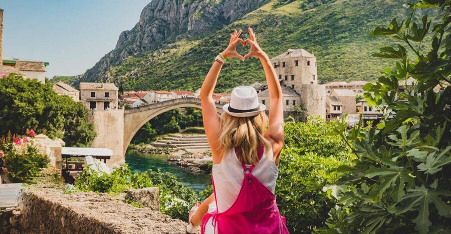 Mostar and Kravice Waterfalls Full-Day Tour from Split - Počitelj, a brief stop among old stones