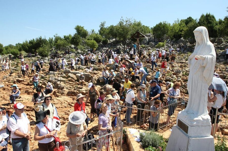 Private Day trip to Medjugorje from Split or Dubrovnik - Arriving in Medjugorje