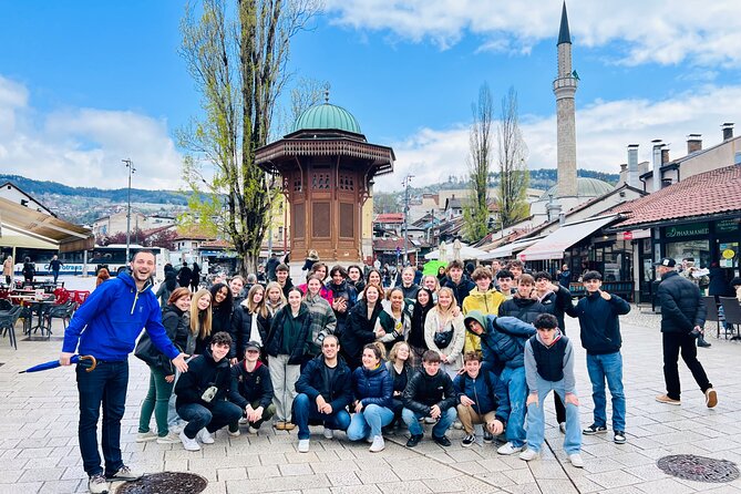 PROFESSIONAL SARAJEVO WALKING TOUR - With guide who guided STING! - Key points before you book