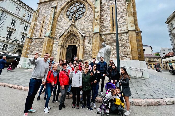 PROFESSIONAL SARAJEVO WALKING TOUR - With guide who guided STING! - Ferhadija Street, Tito Street, and the Eternal Flame