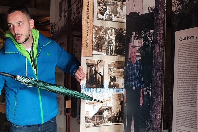 ROSES OF SARAJEVO (Official WAR + CITY tour)- Story of a Survivor - Urijan Dedina and the best view of Sniper Alley