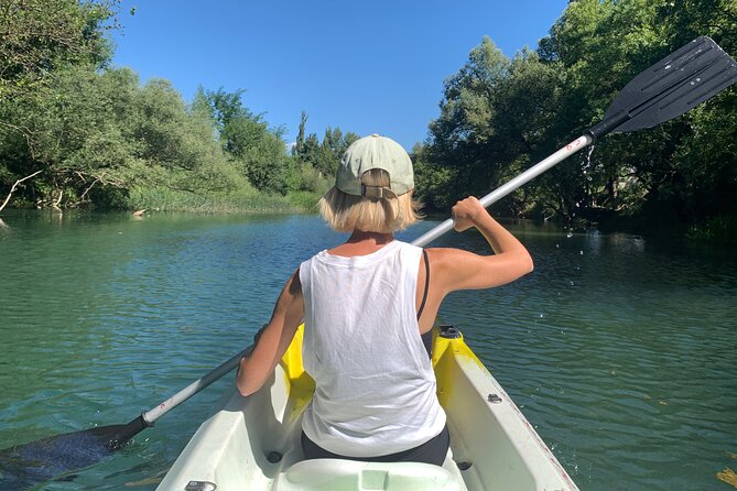 Safari kayak adventure w BBQ & Beer - Cold River Camp: briefing, boats, and a relaxed start