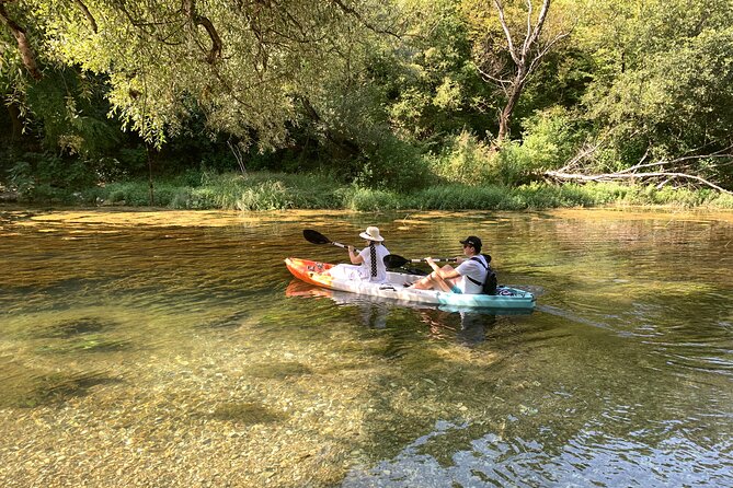 Safari kayak adventure w BBQ & Beer - The Cold River Camp BBQ on the sandy beach