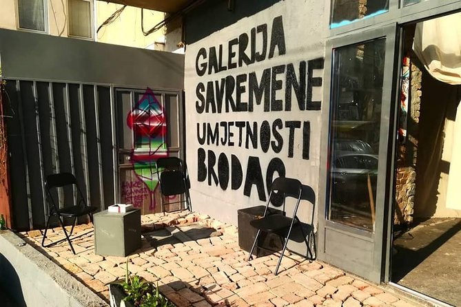 SARAJEVO CONCEPTUAL ART TOUR (galleries, art and arhitecture) - Brodac Gallery: art inside an old prison