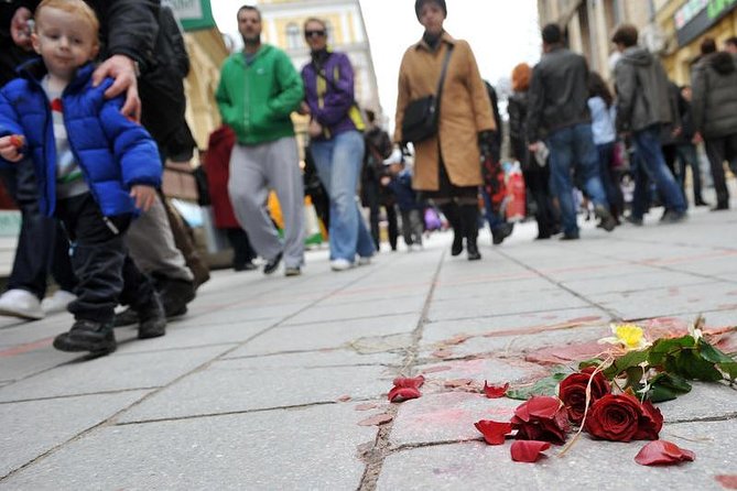 SARAJEVO CONCEPTUAL ART TOUR (galleries, art and arhitecture) - Ferhadija Street and the Sarajevo Roses