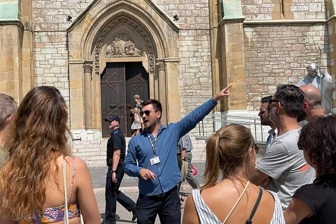 Sarajevo Grand Tour: Old Town, War Tunnel, Olympic Sites & More - City Hall and the Miljacka River
