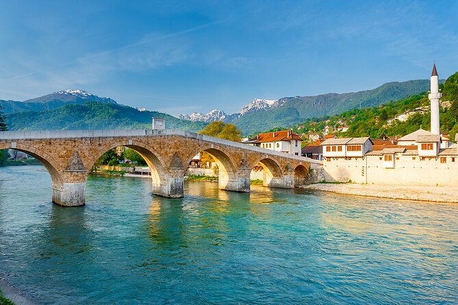 Sarajevo: Mostar Konjic Blagaj Pocitelj Fortica Skywalk Waterfall - Blagaj Tekke by the Buna River