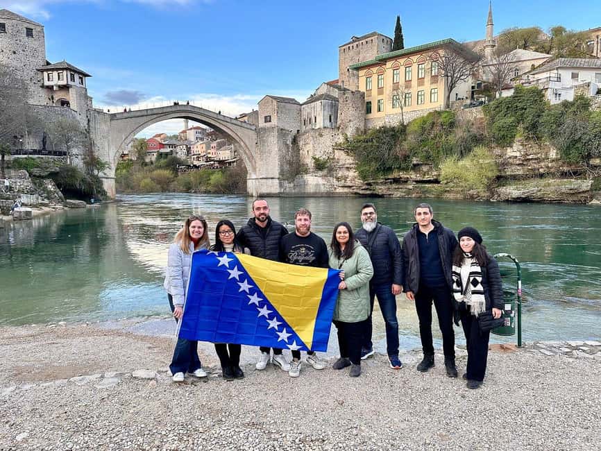 Sarajevo: Mostar, Konjic, Počitelj, Sufi House, & Waterfalls - Blagaj Tekke beside the Buna River