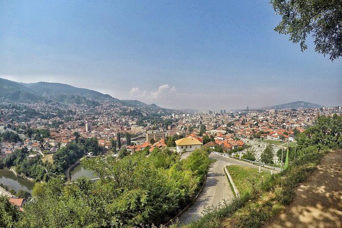SARAJEVO SIEGE TIMES '92-'95 / Sarajevo Roses & Tunnel of Hope / - Trebević Vidikovac and the view from the war line