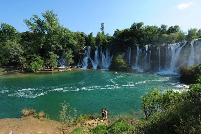 Sarajevo to/from Dubrovnik Transfer Tour via Mostar & Herzegovina - Kravice Falls ends the sightseeing on a high note