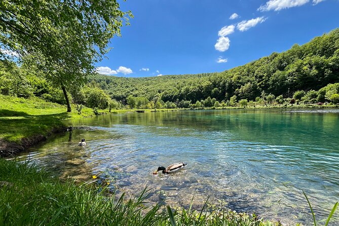 Strbacki Buk and Una Waterfalls: Day Trip from Sarajevo - Pliva Waterfall in the middle of Jajce