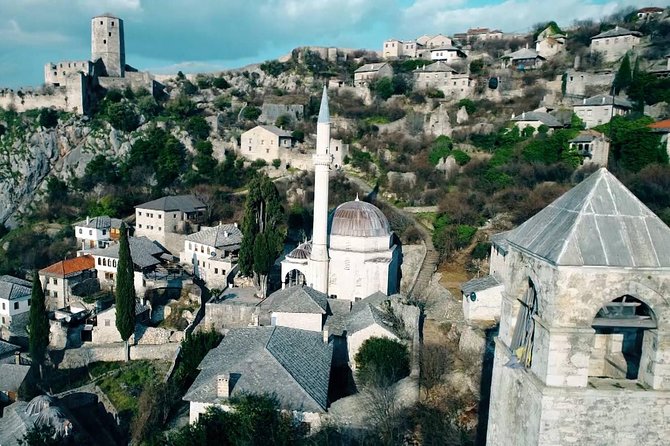 Sunny Herzegovina: Mostar, Kravice Waterfalls & 4 Cities Tour - Počitelj’s stone streets and fortress