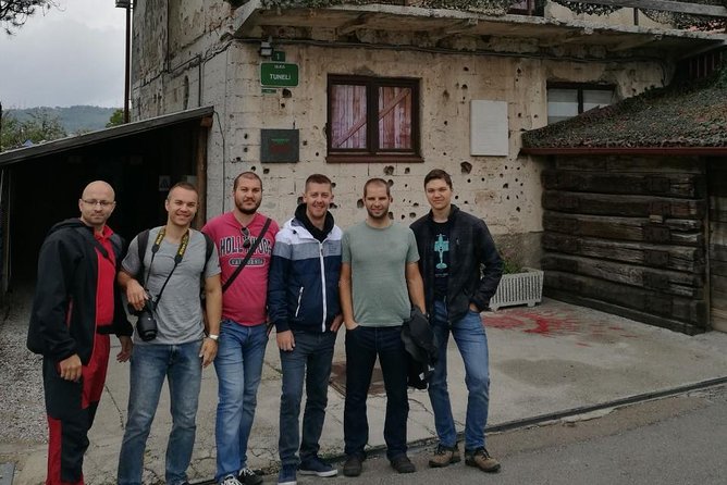 The Siege of Sarajevo Tour - Jewish Cemetery, a front line above the city