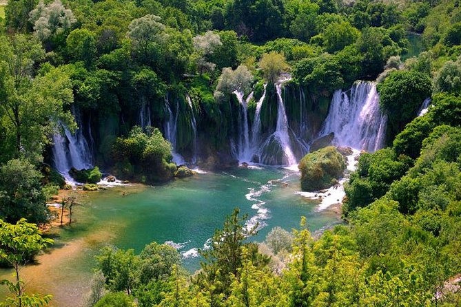 Transfer Mostar to Dubrovnik with Kravice Waterfalls, Blagaj and Počitelj tour - Blagaj and the Buna River source