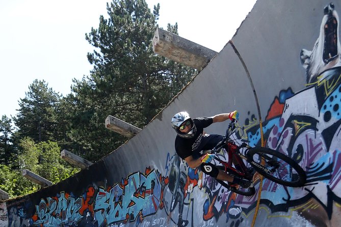 Trebevic Mountain Biking Tour from Sarajevo - Bobsleigh Track - The descent through rocks, forest, and asphalt
